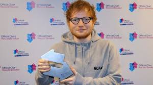 ed sheeran takes top two chart positions bbc news