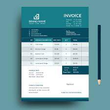 clean and minimal business invoice template vector format premium business invoice template invoice template invoice format vector format