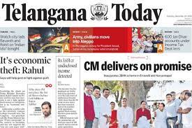 Telangana today is striving to bring everything that is. Telangana Today Lacks Sound Editorial Judgement