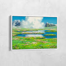 Howl's Moving Castle, Studio Ghibli Poster, Anime Poster, Hayao Miyazaki,  Howl's Moving Castle Print Art, Anime Print, Anime Canvas