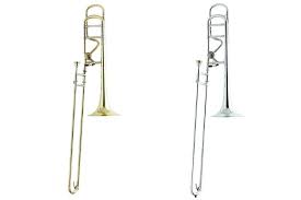 Trombon, pistonlu ve sürgülü trombon olarak iki gruba ayrılır. Stomvi Trombones
