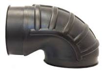 Intake Hoses: Cobra Head Reducing Elbow 7" ID to 6" ID
