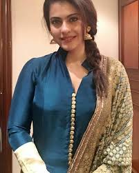Personification Of Elegance Pinkvilla Kajol Pinkvilla Bollywood Movie Actor Celeb Star Bea Kurti Neck Designs Indian Designer Wear Kurta Designs