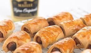 Add Maille Dijon Originale Mustard To The Pastry Mix To Make Tempting Sausage Rolls Savoury Sausage Rolls Sausage Rolls Recipe English Sausage Rolls Recipe