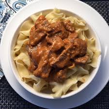 This cut includes a cross cut of the shoulder blade giving it a shape like the number 7. Beef Stroganoff Iii Recipe Allrecipes