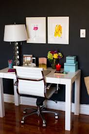 Maybe you would like to learn more about one of these? How To Style The West Elm Parsons Desk The Everygirl Home Office Decor Parsons Desk Home Office Design