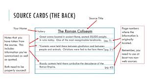 The basic format for a web page differ slightly from that of a website: How To Write A Source Card For A Website