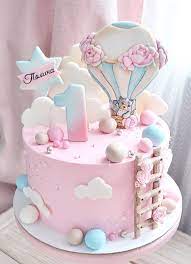 Only 2 available and it's in 8 people's carts. Pin By Lily Shimanskaya On Cake Ideas Baby Birthday Cakes Baby Girl Birthday Cake 1st Birthday Cakes