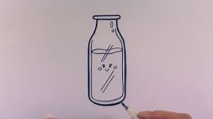 How To Draw A Cartoon Bottle Of Milk Bottle Drawing Milk Drawing Water Bottle Art Draw this bottle of milk by following this drawing lesson. cartoon bottle of milk bottle drawing