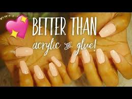 Diy Fake Nails Without Glue Better Than Acrylic Youtube Fake Nails Diy Fake Nails Cotton Candy Nails How to do acrylic nails.