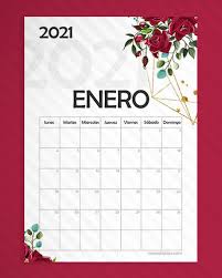 De esta forma, no te perderás nada. Calendario 2021 Para Imprimir Pdf Jpg