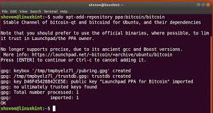 I am currently running a bitcoin core wallet 0.18.1. How To Install Bitcoin Core On Ubuntu Linux Hint