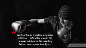 Four of the best book quotes about boxing. Boxing Quotes Wallpapers