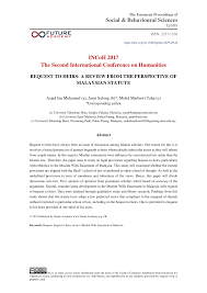 Begitulah perbedaan kata dan istilah antara bahasa malaysia dan indonesia yang terdengar lucu bagi orang indonesia. Pdf Bequest To Heirs A Review From The Perspective Of Malaysian Statute