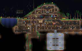 A base can be defined as a place to station your bedroom, your npcs, and your storage and crafting systems. Expert World Mediumcore Character Initial Base Design Terraria