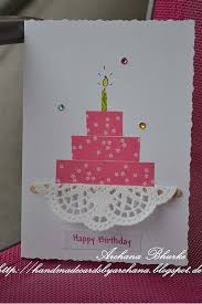 Handmade Anniversary Card Ideas And Images Birthday Cards Birthday Cards Diy Birthday Card Birthday Cards Diy Handmade Birthday Cards Birthday Candle Card