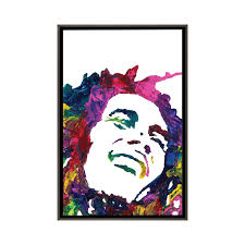 iCanvas "Bob" by Andrew Harr Framed