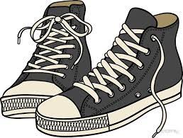 Grey Converse Sticker By Dandarey In 2021 Shoes Clipart Cartoon Shoes Shoes Drawing
