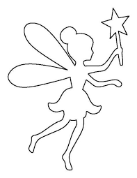 You also can use them for the party activities, so the kids do their own fairy house doors, you just give them the templates and some ideas. Free Drawing Patterns To Trace Fairy Templates Fairy Stencil Fairy Crafts