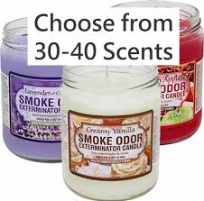 Kiwi twisted strawberry, mulberry & spice, clothesline fresh, cinnamon apple, green apple pomegranate, cherry pomegranate, orange lemon splash, honeydew melon, creamy vanilla, lavender with chamomile, bamboo breeze, mango. Smoke Odor Exterminator Candles 24 Candles Mix And Match
