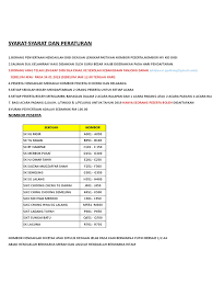 Acara pelepas bagi memulakan setiap acara balapan. Borang Pendaftaran Peserta Balapan Padang Pkg Bujang 2019