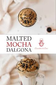 Malted Mocha Dalgona Coffee Recipe In 2020 Coffee Recipes Malt Recipe Drink Recipes Nonalcoholic