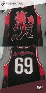 Insane Clown Posse Basketball Style Jersey Insane Clown Posse Clown Posse Insane Clown