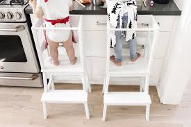 Ikea Hack Toddler Learning Tower Using A Bekvam Stool Tutorial Happy Grey Lucky Learning Tower Learning Tower Ikea Ikea Hack Learning Tower