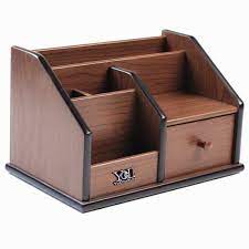 Rustic wooden floating wall shelves (set of 2) Wooden Desk Organizer With Drawer Multifunctional Office Home Storage Organizer As Large Pencil Holder Makeup Buy Online In Bermuda At Bermuda Desertcart Com Productid 160897752