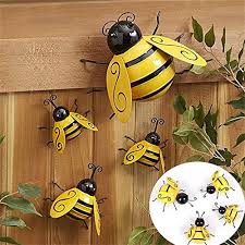 Where the fruits of your labor are often literally fruit. Buy Radugaa Metal Bees Decorations Garden Accents Yard Fence 3d Iron Art Sculpture Ornaments Lawn Bar Bedroom Living Room Coffee Shop Wall Hanging Bumblebee Art Decoration Online In Poland B08z7g7bdb