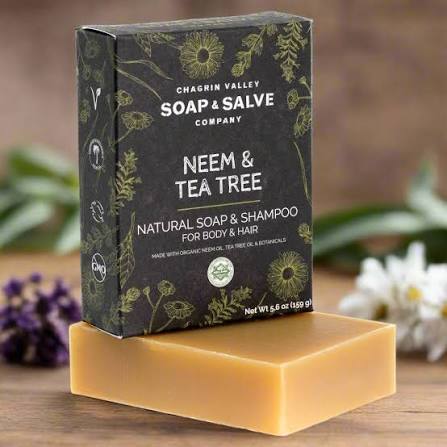 Neem & Tea Tree Body & Hair Shampoo – Chagrin Valley Soap & Salve