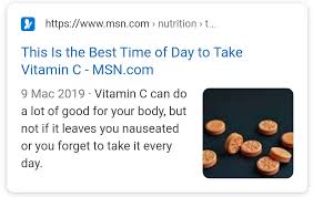 A se folosi de preferinta înainte de: Bilakah Waktu Terbaik Untuk Ambil Vitamin C Azura Abdul Azura Abdul