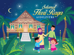 Hari raya aidilfitri is a joyous celebration that involves happy feasting in homes everywhere where family members greet one another with selamat hari raya. Aidilfitri Stock Photos And Images 123rf