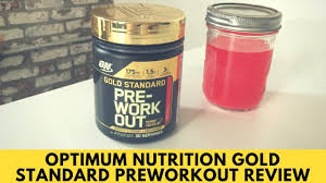 optimum nutrition gold standard pre