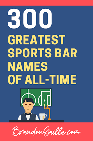 Britain did well in the athletics competition, but the day belonged to norway. The Best 300 Sports Bar Names Brandongaille Com