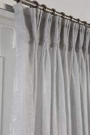 Semi Sheer Jacquard Pattern Pinch Pleat Curtains Etsy Sheer Linen Curtains Pinch Pleat Curtains Pleated Curtains