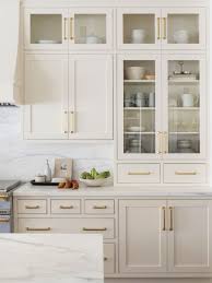 Gallery featuring images of 34 kitchens with dark wood floors. 6 Cream Kitchen Cabinets To Help You Think Beyond All White