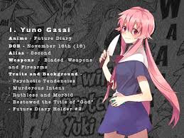 However she is always ready to give her life or take anyone s life if it. Ilmu Pengetahuan 3 Anime Yuno Gasai Cute