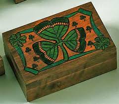 Figurehead of a viking longship, found at oseberg, jewelry box. Irish Jewelry Boxes
