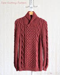 Patterns preceded by an plus sign (+) require free registration (to that particular pattern site, not to knitting pattern central) before viewing. Shawl Collar Cable Pullover Free Knitting Pattern Craft Passion