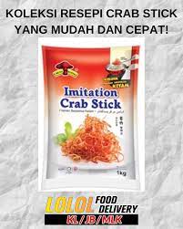 Crab sticks have many names: Kaki Share Koleksi Resepi Crab Stick Yang Mudah Dan Facebook