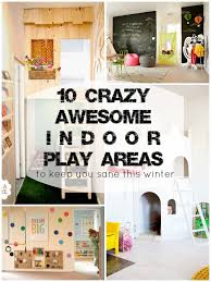My hazel still sleeps in the nursery. Remodelaholic Top Ten Indoor Kids Play Areas And Link Party