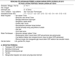 Contoh program mingguan rkm, rencana program mingguan rpm, rencana program pembelajaran rppm paud tk/kb/tpa/sps kurikulum 2013. Rpph Tk Paud Kurikulum 2013 Kelompok Usia 5 6 Tahun Tema Api Subtema Kegunaan Api Administrasi Tk Paud