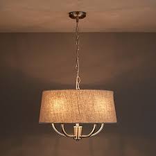 hampstead pendant natural linen effect