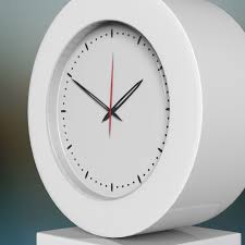 Clock 3d Model Clock Wall Signs Architectural Decoration