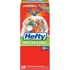 Order online hefty cinchsak trash bags, drawstring, clear large, 30 gallon size on ramseycashsaver.com. Hefty 30 Gallon Clear Large Drawstring Trash Bags 28 Ct Delivery Or Pickup Near Me Instacart