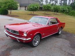1965 Candy Apple Red Mustang I Almost Bought This Car But Couldn T Afford It If I Get Rich I Will Buy It Yet Red Mustang Mustang Cars Ford Mustang 1965