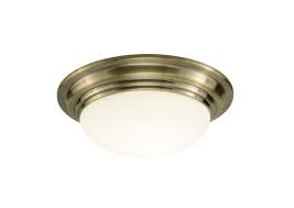 The cherith ceiling light is a brass flush ceiling light with a holophane glass globe lamp shade. Ip44 Barclay Small Flush Ceiling Light Dar Lighting Abbeygate Lighting