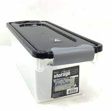 $40 off your qualifying first order of $250+1 with a wayfair credit card. Sold Price 22 Homz Plastic Storage Bins With Lids October 6 0120 10 00 Am Mst