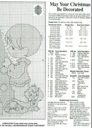 Patterns for cross stitching and making your very own christmas ornaments. 2 2 May Your Christmas Be Decorated Precious Moments Cross Stitch Cross Stitch Patterns Christmas Christmas Cross Stitch Cross Stitch Rose